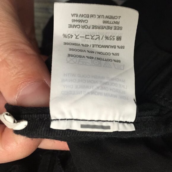 Black Shorts Cotton Blend Stretchy with Pockets - Picture 4 of 4